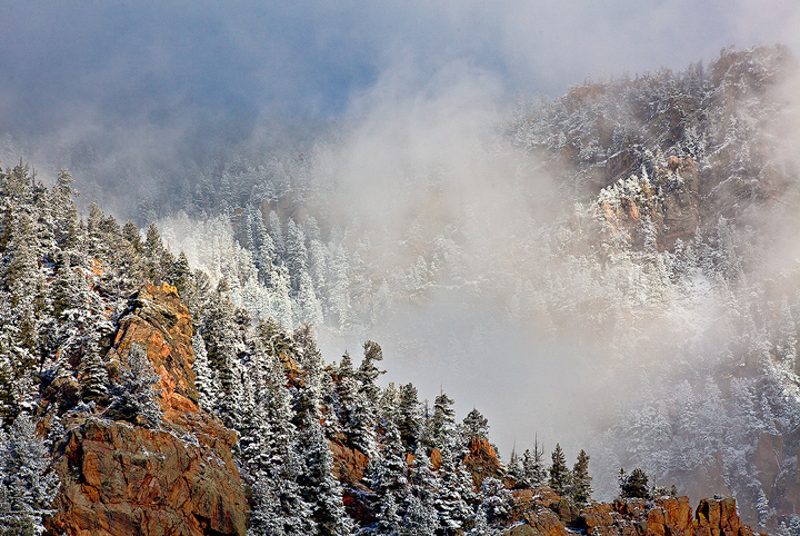 The Wet Mountains are always spectacular following a snowfall.