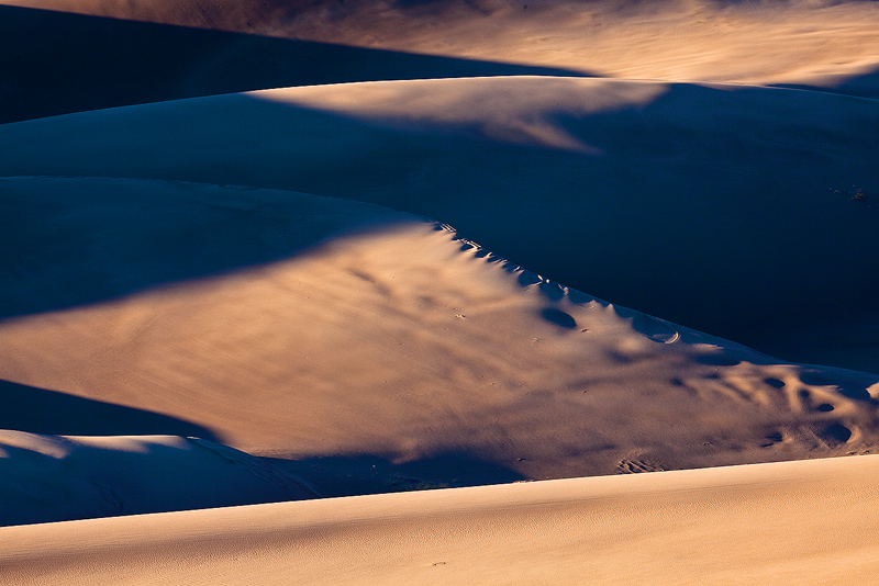 Otherworldly landscape, Great Sand Dunes NP