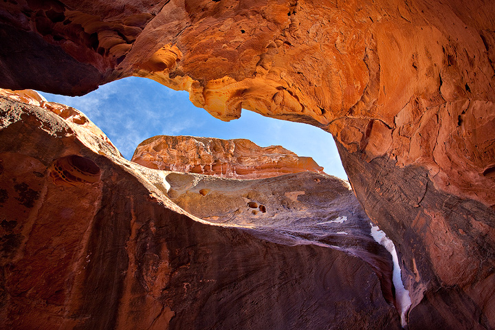 'Window' in a Capitol Reef canyon.