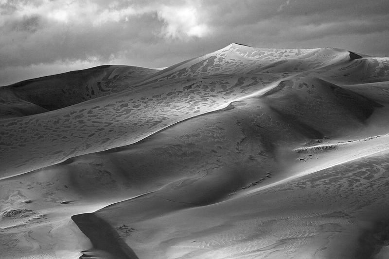 Late afternoon light in the Great Sand Dunes NP