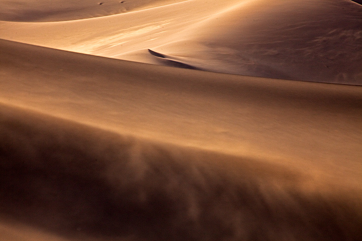 The dunes are an amazingly bizarre landscape!
